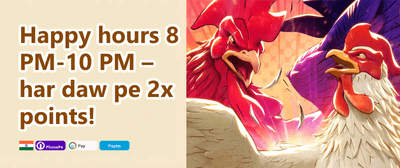 100% Welcome Match Bonus promotion banner
